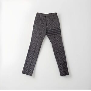 Thom Browne Gray Plaid Dress Pants